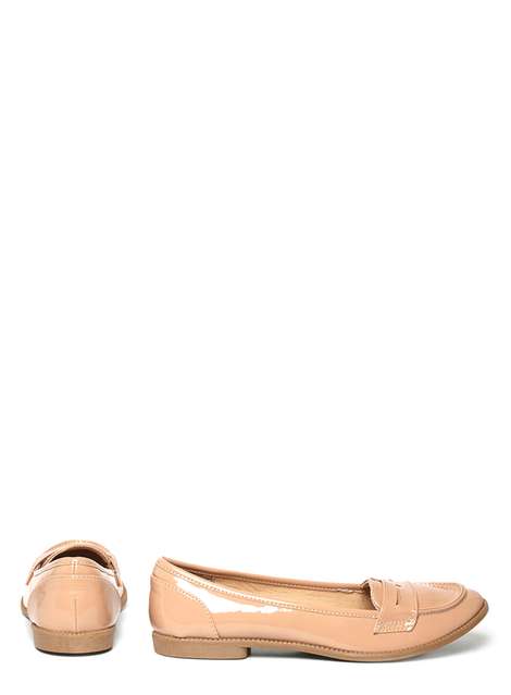 Nude Patent 'Lily' Loafers